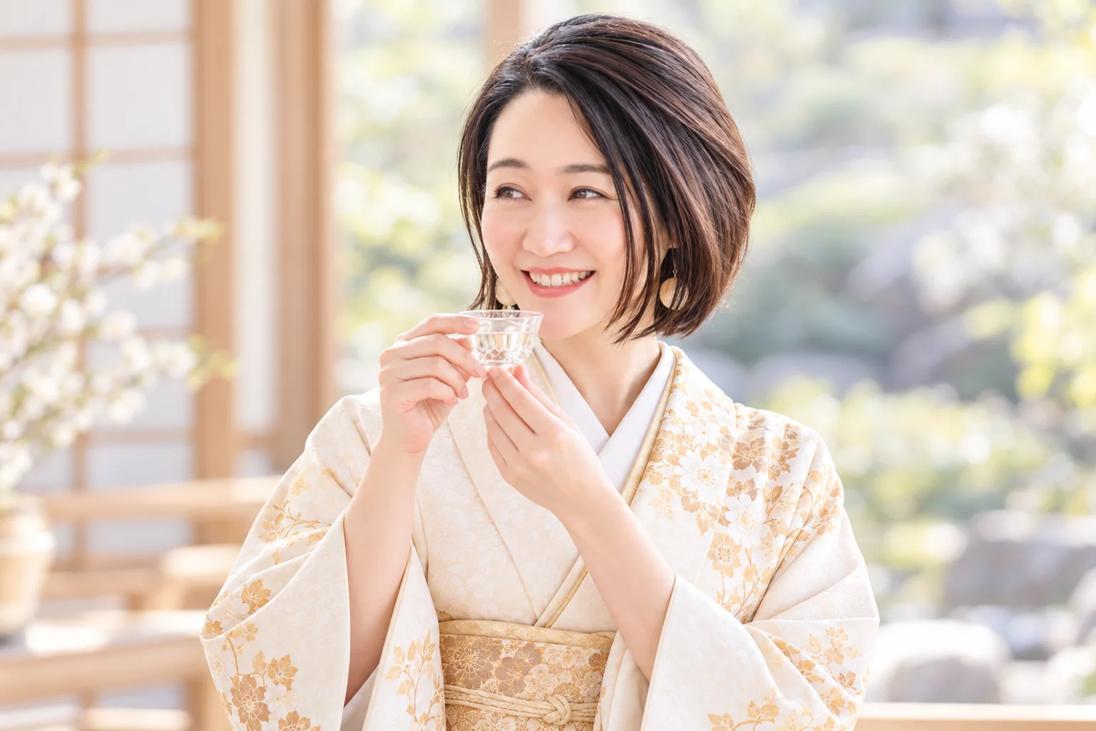 着物姿の坂上愛佳のイメージ