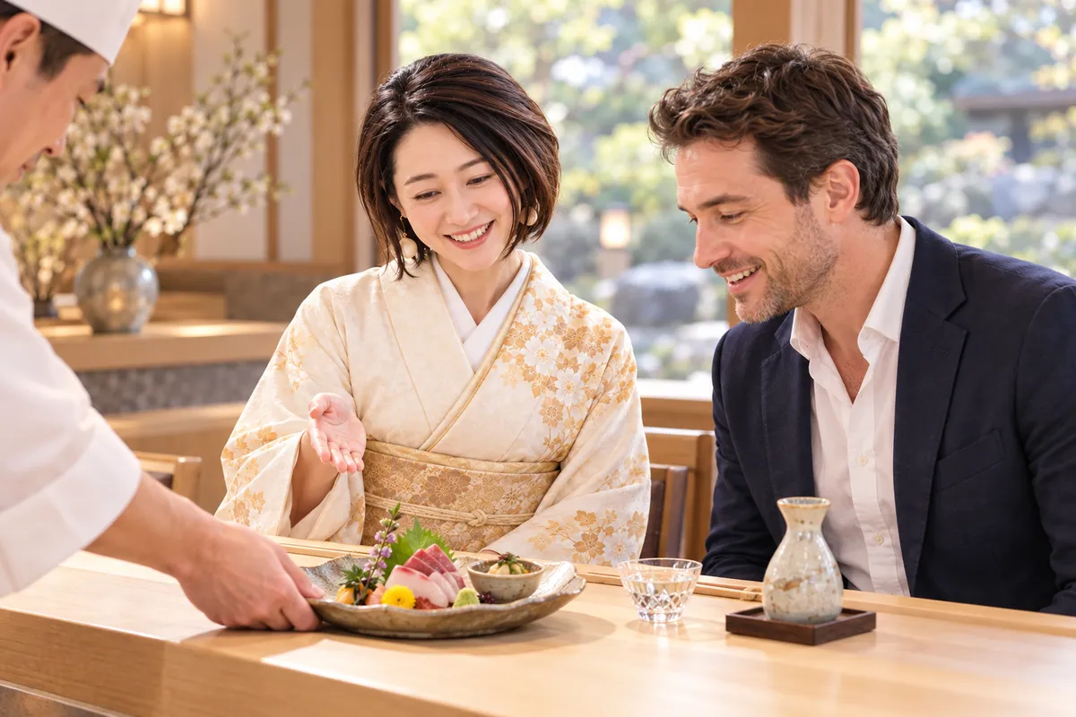 目の前に運ばれる一皿に、寄り添う日本酒を。